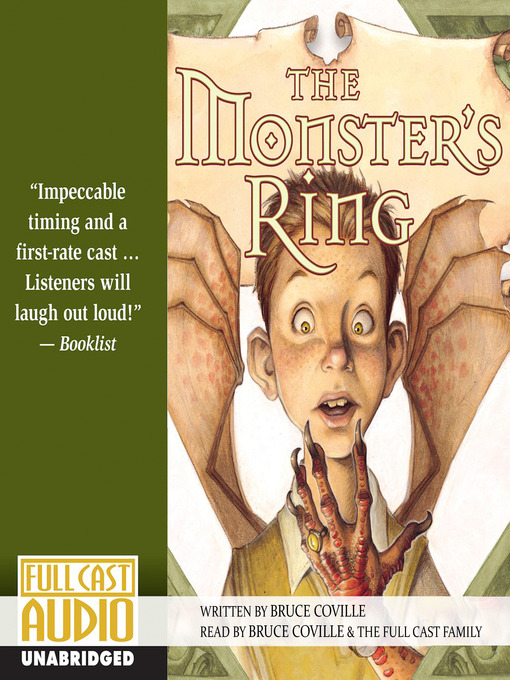 Title details for The Monster's Ring by Bruce Coville - Wait list